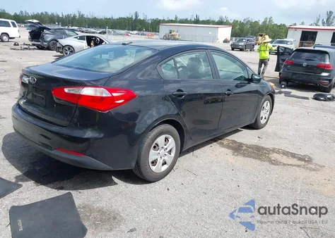 2015 Kia Forte Lx из США, поврежденный, VIN KNAFK4A68F5390871